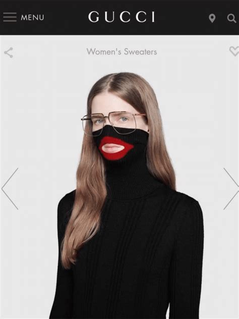 black face sweater from gucci|Gucci controversy.